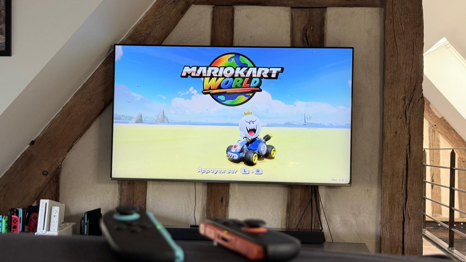 Des consoles de jeux vidéo au Domaine de Marbois