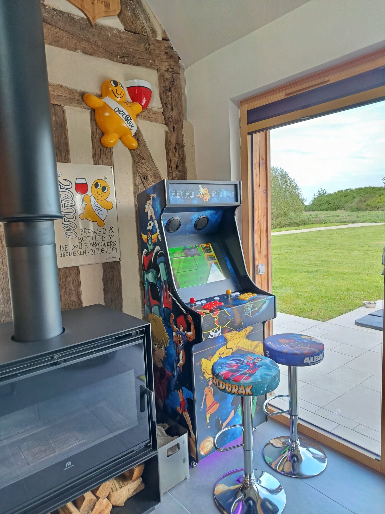 La borne d'arcade du Domaine de Marbois