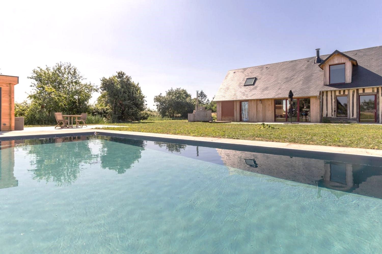 La piscine du Domaine de Marbois