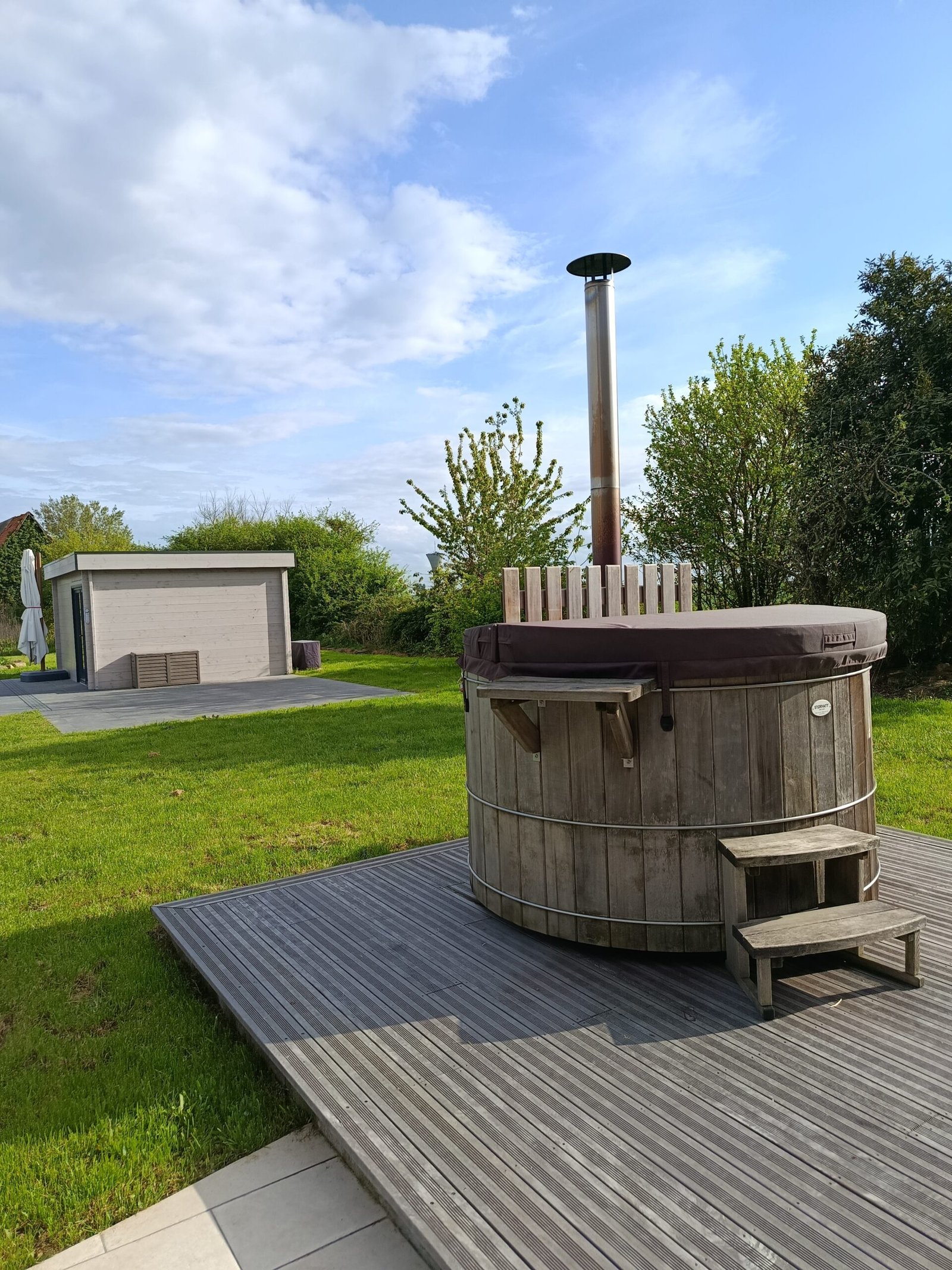 Le bain nordique du Domaine de Marbois