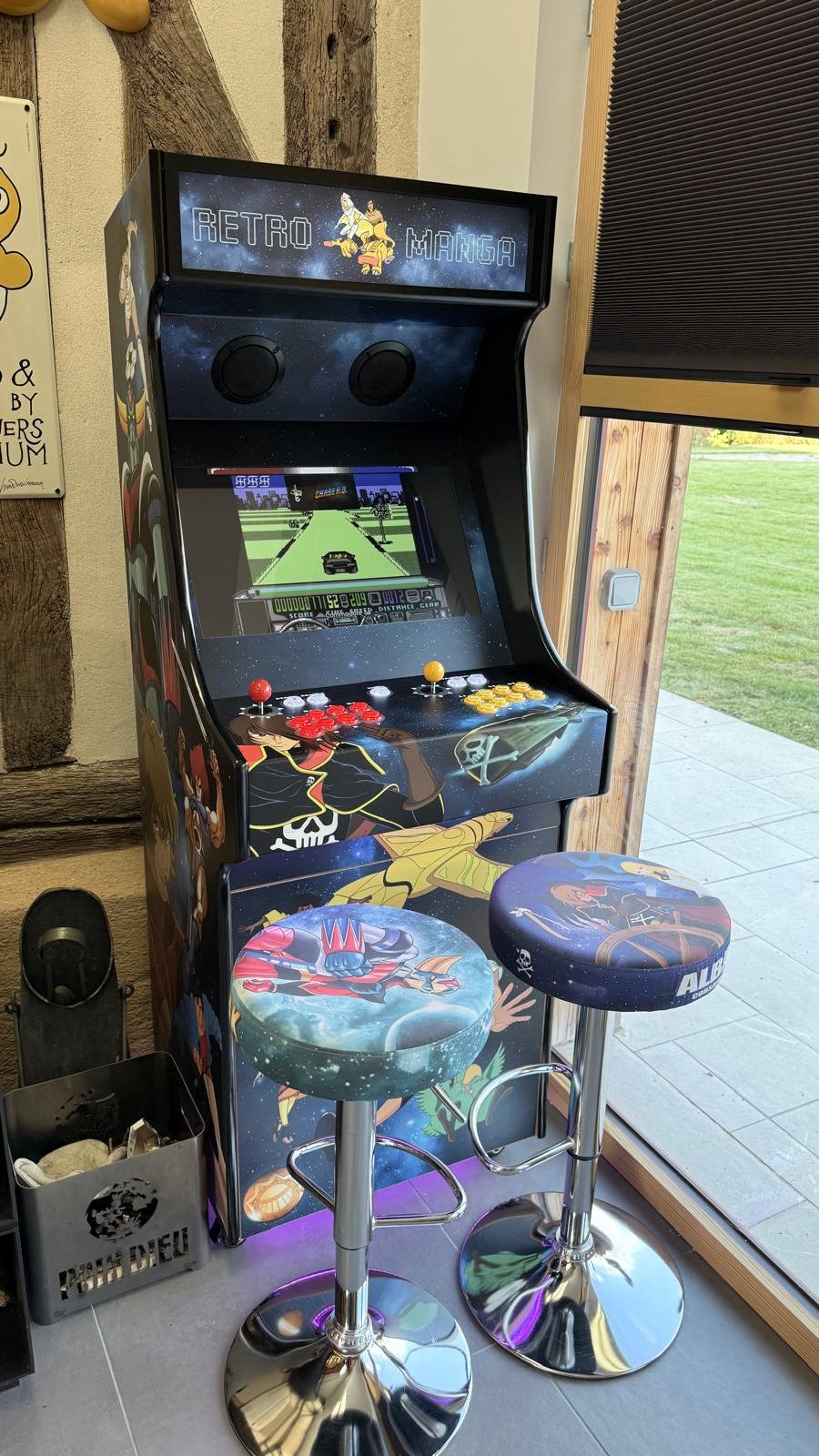 la borne d'arcade du Domaine de Marbois